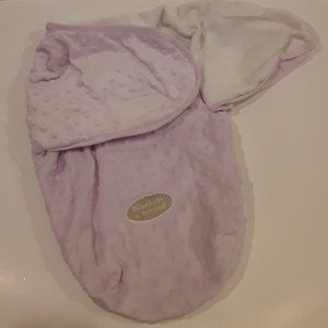 BLANKETS & BEYOND LAVENDER SWADDLER
